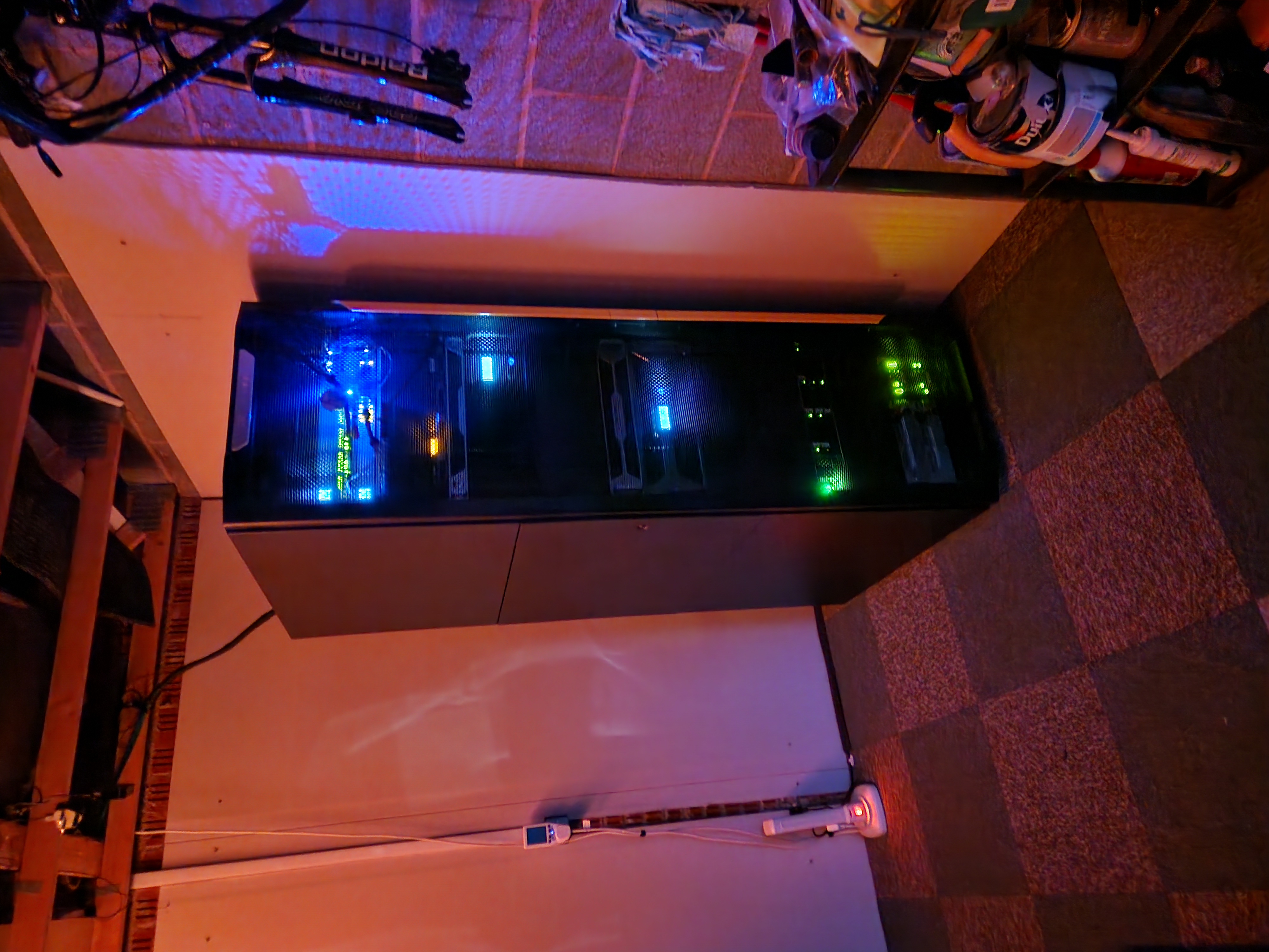 Homelab rack overview